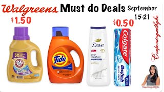 Walgreens Must do Deals September 1521 150 Armamphammer free oral care new spend booster [upl. by Wilscam]