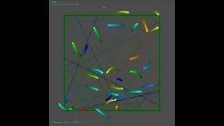 Realistic simulation of 2D decentralized drone traffic with heterogeneous travel speed 232 ms [upl. by Levinson]