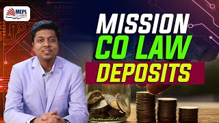 Mission Company Law  Deposits Revision Class  Mohit Agarwal [upl. by Enelyt801]