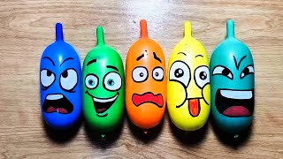 The shocking secret to making hilarious slime with long balloons  Satisfying slime videos [upl. by Ynnaffit774]