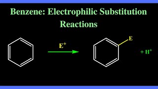 Benzene Electrophilic Substitution Reactions [upl. by Bergin]