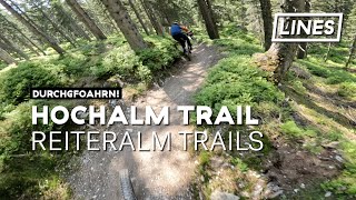 Hochalm Trail  Reiteralm Trails  LINES [upl. by Acirederf548]