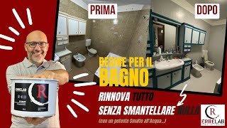 Resine per il bagno come rinnovare le tue vecchie piastrelle in modo semplice [upl. by Atirres]