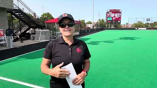 Louisville Field Hockey vs Penn Postgame with Coach Justine Sowry [upl. by Clayson773]