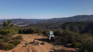 SPAIN FROM THE SKY  Overlanding in our Land Rover Defender [upl. by Bernarr]