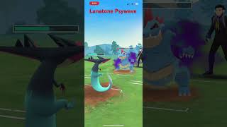 Lunatone fun pokemongo pokemongopvp gbl lunatone [upl. by Aninotna]