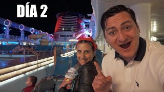 🤩 ¡ASÍ FUÉ NUESTRO SEGUNDO DÍA EN EL CRUCERO DE DISNEY 🛳️ [upl. by Novelia715]