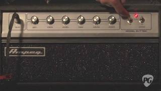 Video Review  Ampeg GVT15H Guitar Amplifier [upl. by Ellie]