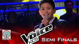 The Voice Kids Philippines 2015 Semi Finals Performance “Got To Believe In Magic” by Kyle [upl. by Haroppiz]