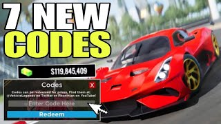 NEW VEHICLE LEGENDS ROBLOX CODES 2024 JANUARY  VEHICLE LEGENDS CODES  VEHICLE LEGENDS CODE [upl. by Breanne725]