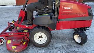 Toro Groundmaster 3280 D [upl. by Nylegna]