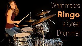 What makes Ringo a Great Drummer  Tribute by Sina [upl. by Alyehc727]