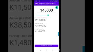 PNG IRC Salaries and wages tax calculator based on the tax tables here httpsbitly3BCl3Cn [upl. by Eened]