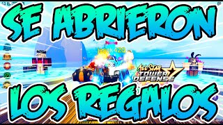 🎁TODO SOBRE LA UPDATE DE LOS REGALOS🎁🌟ALL STAR TOWER DEFENSE 🌟ROBLOX [upl. by Reivazx]