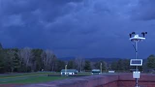 Strong Thunderstorms on May 4 2018 in Lyndonville VT [upl. by Octavius]