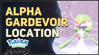 Alpha Gardevoir Location Pokemon Legends Arceus [upl. by Weiner]