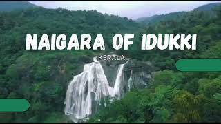 Naigara Of Idukki Drone View  Kerala  idukki waterfall kerala [upl. by Dadivitan913]