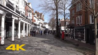 Tunbridge Wells Walk Town Centre  Royal Tunbridge Wells【4K】 [upl. by Adis]