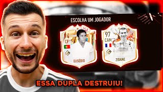 DESTRUI O ADVERSÁRIO COM EUSÉBIO BIRTHDAY E ZIDANE TROPHY TITAN FIFA 23  ULTIMATE TEAM [upl. by Gardel]