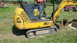 2001 JCB 8015 1 12 TON MINI DIGGER [upl. by Pang]