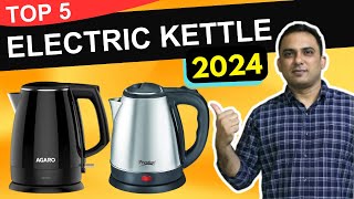 Top 5 Best Electric Kettle in India 2024 I Best Electric Kettle 2024 I Best Electric Kettle [upl. by Noteek38]