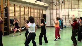 Zumba Gold  Warmup 3  Lets get loud Zumba a Liege [upl. by Dare684]