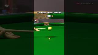 John Higgins 167 attempt bestsnookershots snookerhd mrsnooker billiards snookershootout [upl. by Awram]