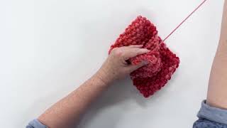 Seaming A Flat Knit Headband [upl. by Aliehs]