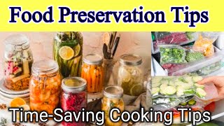 Food Preservation TipsTimeSaving Cooking TipsFood Storage Ideas Meal Prep Tips Kitchen Tricks [upl. by Gnik441]