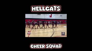 Hellcats Cheer Squad ShowmeStateYOUTHFOOTBALL Dance Show Case idonotownrightstomusic [upl. by Eiramit]