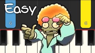 Hypnodancer PVZ  Meme Song  EASY PIANO TUTORIAL [upl. by Arihsay645]