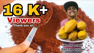 Homemade Cocoa Powder  Natural Cocoa Powder at Home [upl. by Einolem]