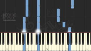 MEDIUM LEVEL FMENDELSSOHN  Wedding March synthesia piano solo tutorial [upl. by Ominoreg]