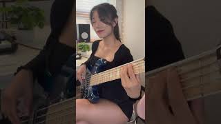 기분이 좋아지는 베이스라인💘  Bobby Caldwell  What You Wont Do For Love bass cover by 이펠 [upl. by Eidnas823]