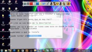 Como Descargar e instalar Eset nod32 Antivirus 5 [upl. by Maxa]