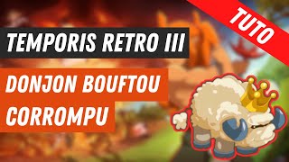 DOFUS TUTO DONJON BOUFTOU CORROMPU  DOFUS RETRO TEMPORIS 3 [upl. by Htebiram]