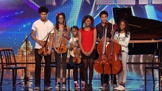 The KannehMasons  Britains Got Talent 2015 Audition week 7 [upl. by Atiuqel]