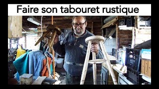 faire son tabouret rustique [upl. by Frulla]