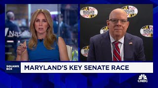 Former Maryland Gov Larry Hogan on 2024 Senate race the national debt and working across the aisle [upl. by Vierno78]