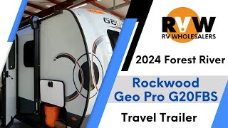 2024 Rockwood Geo Pro G20FBS Travel Trailer Flythrough [upl. by Bartholomew]