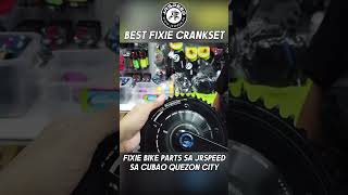 BEST FIXIE CRANKSET 🔥 [upl. by Nnarefinnej]