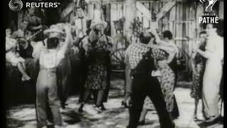 USA  LEISURE Americas latest dance 1938 [upl. by Laurette170]