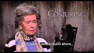 EL CONJURO  Entrevista con Lorraine Warren HD  Oficial de Warner Bros Pictures [upl. by O'Meara]