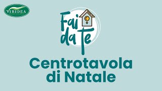 TUTORIAL CENTROTAVOLA DI NATALE [upl. by Edgerton]