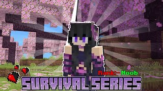 Trying to survive 1000 Days in Minecraft survival series part 1 [upl. by Anileba747]