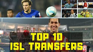 ISL top 10 Transfers  Top 10 foreign footballers in India [upl. by Carolann]