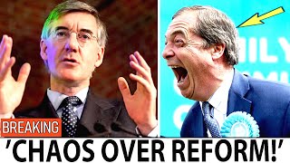 MUST SEE ReesMogg DEFENDS Farage – Tories in CHAOS Over Reform UK Clash [upl. by Savitt850]