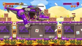 Iconoclasts  General Chrome Helicopter Boss Fight [upl. by Kcarb]