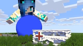 Vore minecraft from tinny to giant size by eating  Minecraft animation [upl. by Auod]