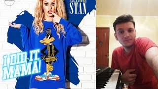 Alexandra Stan  I did it mama Piano cover Karaoke [upl. by Naji]